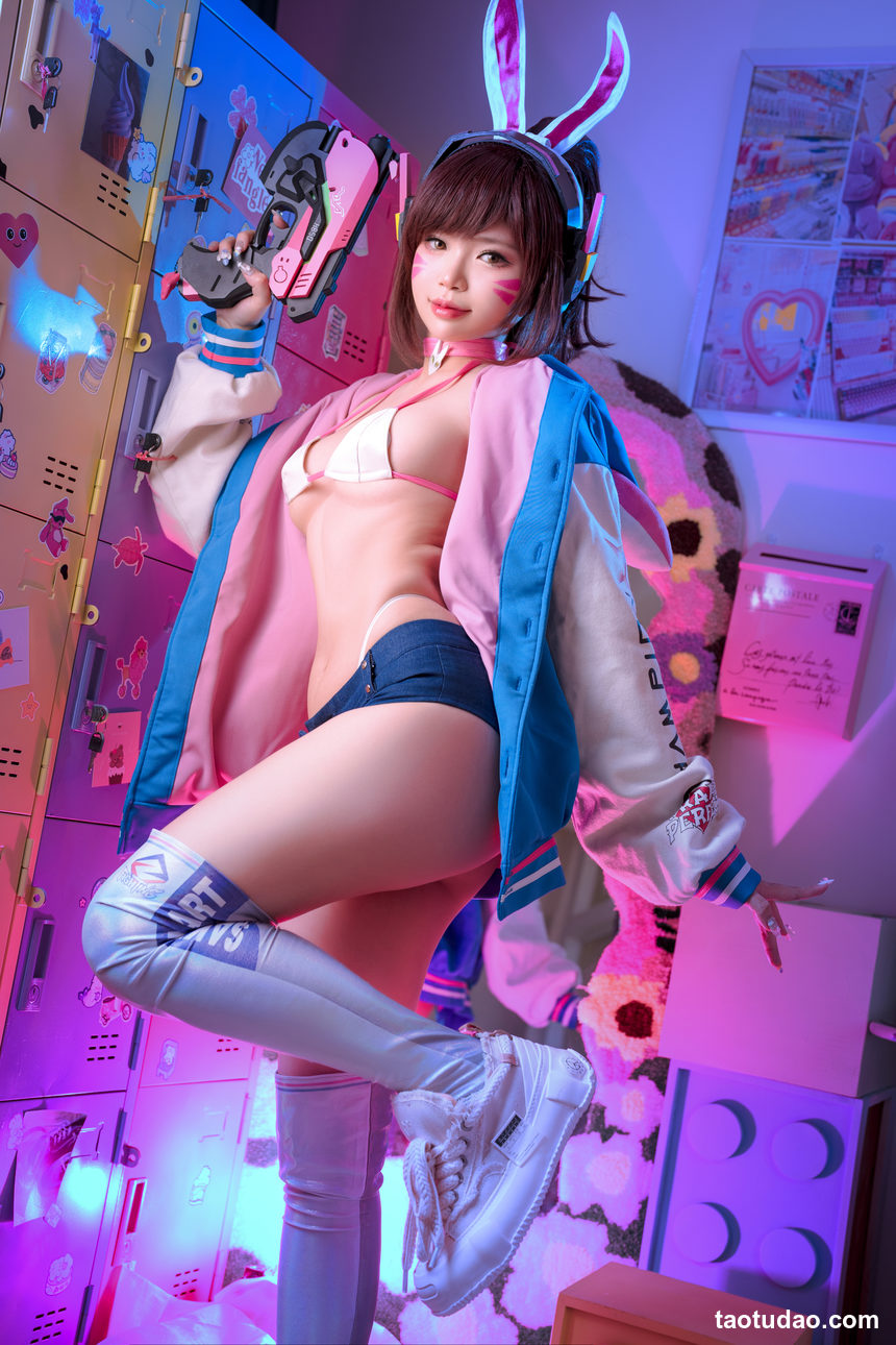 ZinieQ – NO.127 D.Va Sakimichan Art[39P-381.5M]-绅士图