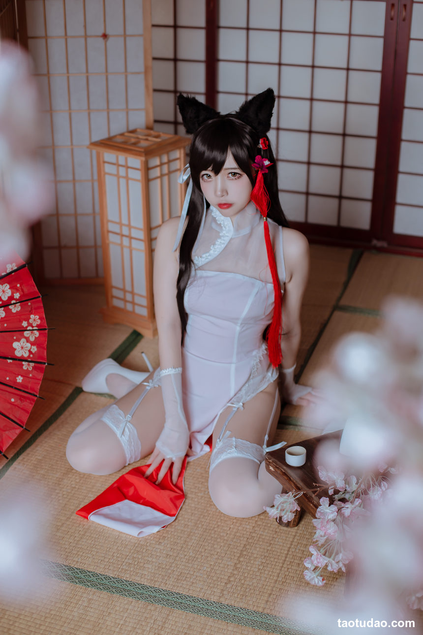 图片[2]-二佐Nisa –  犬之眷 碧蓝航线 爱宕 旗袍 [18P-204MB]-艺库