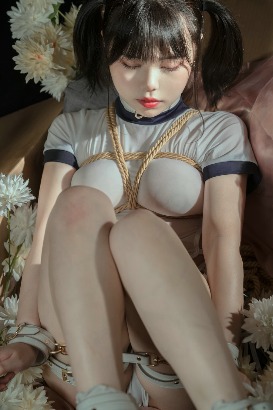 七月喵子 - 体操服 / 43P-316MB / cos萌妹-绅士图