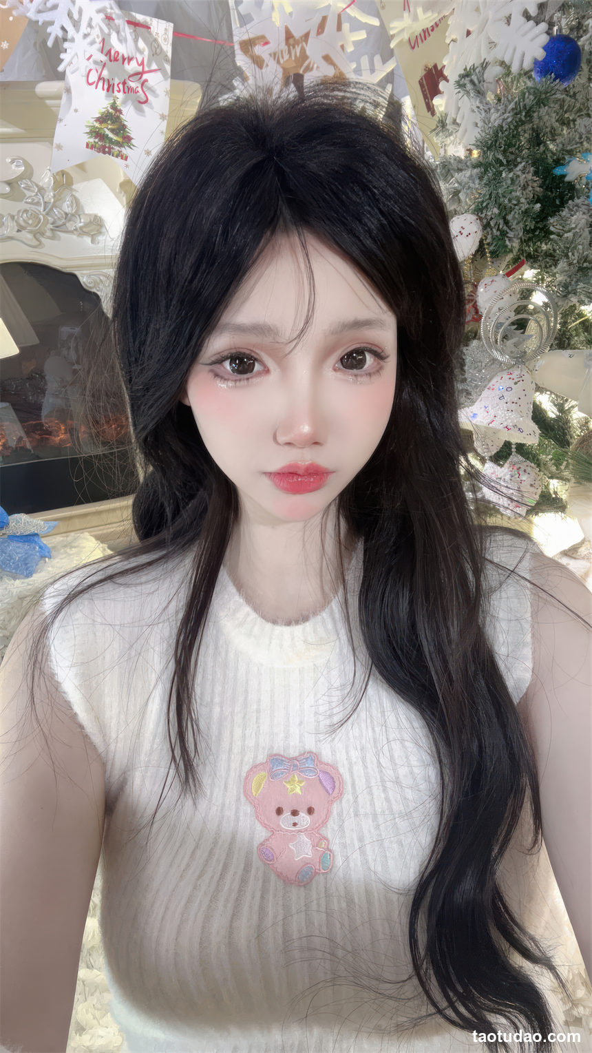 图片[3]-雪晴Astra –  圣诞节 白雪 [123P+2V-1.06GB]-艺库