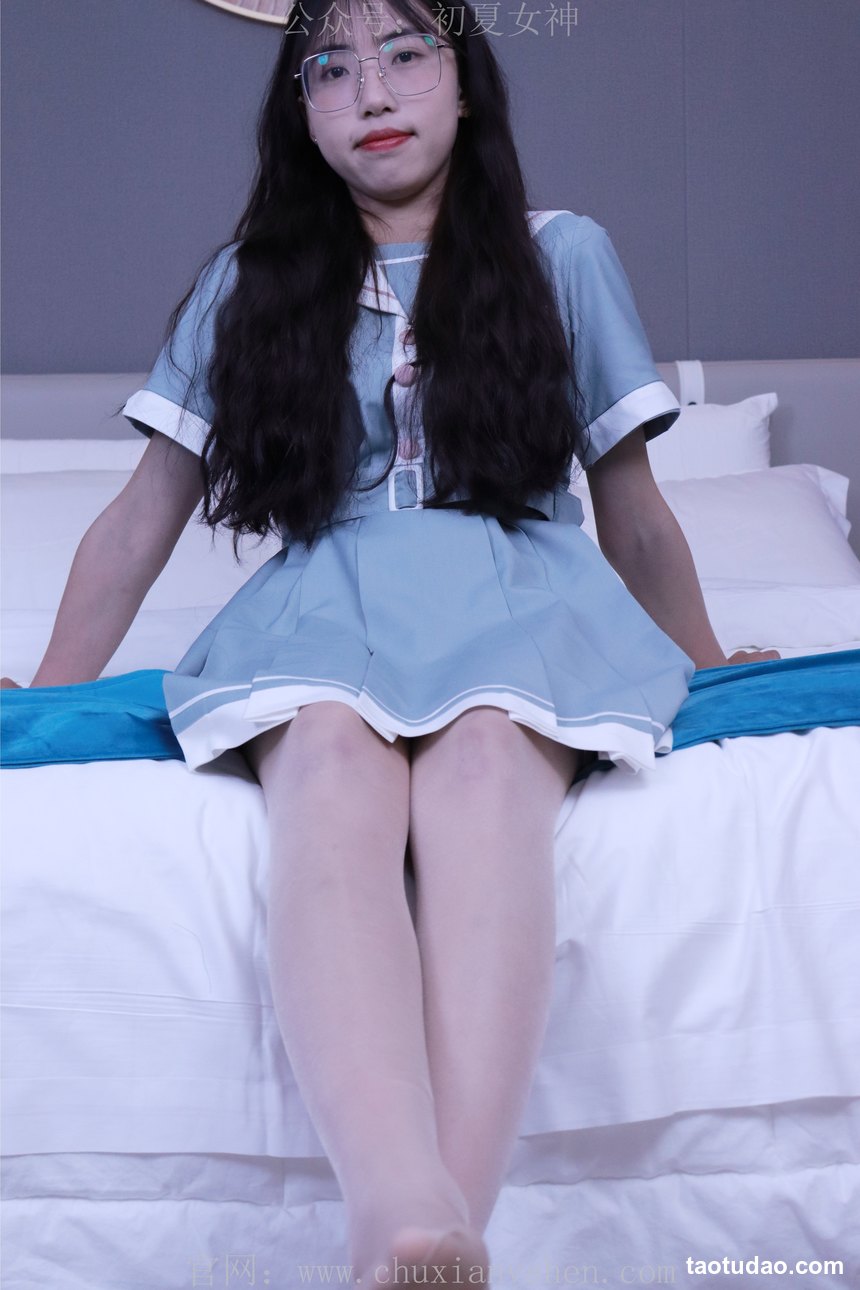 图片[4]-初夏女神 NO.008 雪糕 浅蓝色JK裙搭配小白鞋[135P+1V-4.29GB]-艺库