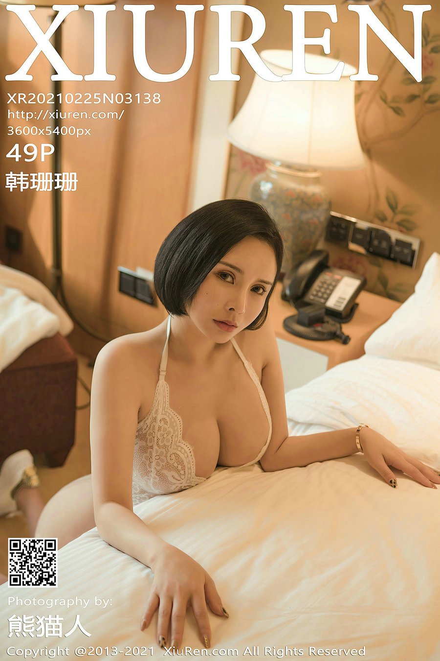 / 秀人美媛馆 / 2021.02.25 No.3138 韩姗姗 / 49P500MB / 秀人网-绅士图