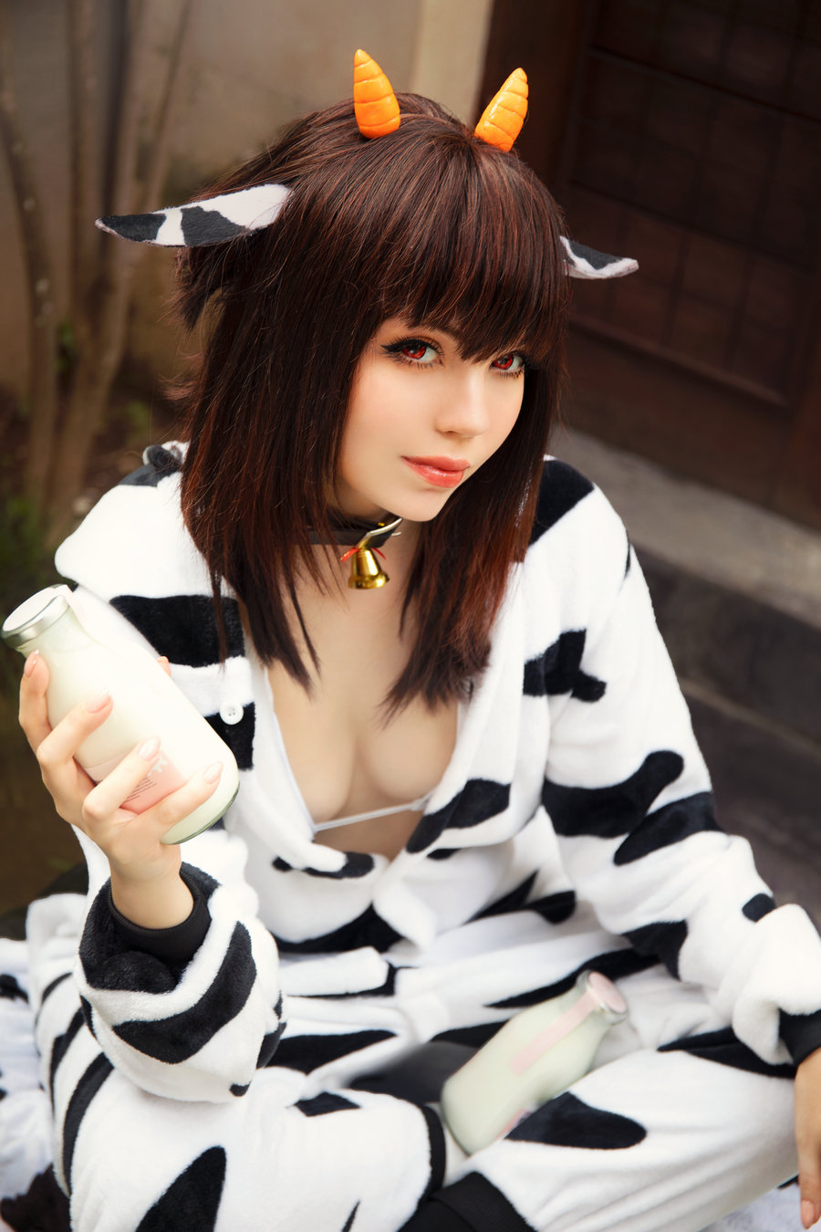 Caticornplay - Megumin Cow / 44P-453MB / cos萌妹-绅士图