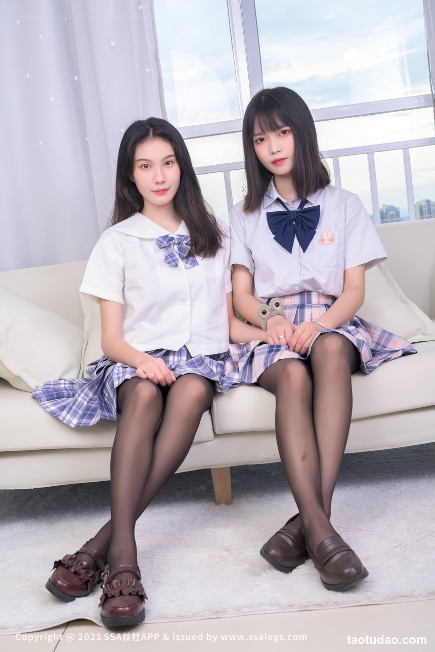 图片[2]-[SSA丝社]超清写真 NO.636 模特素素&丹丹的黑丝（上）[73P／1.93GB]-艺库