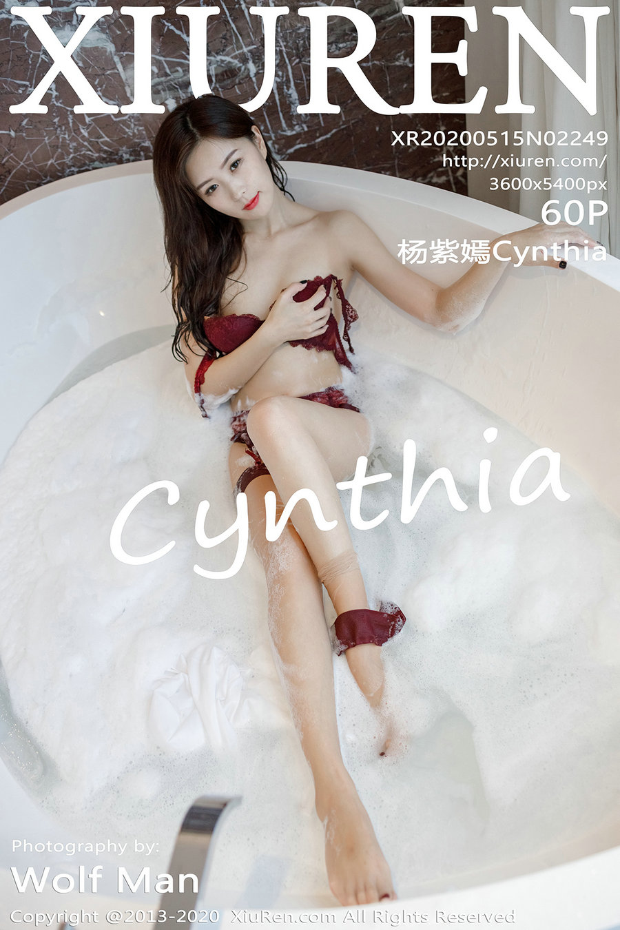 / 秀人美媛馆 / 2020.05.15 No.2249 杨紫嫣Cynthia / 60P227MB / 秀人网-艺库