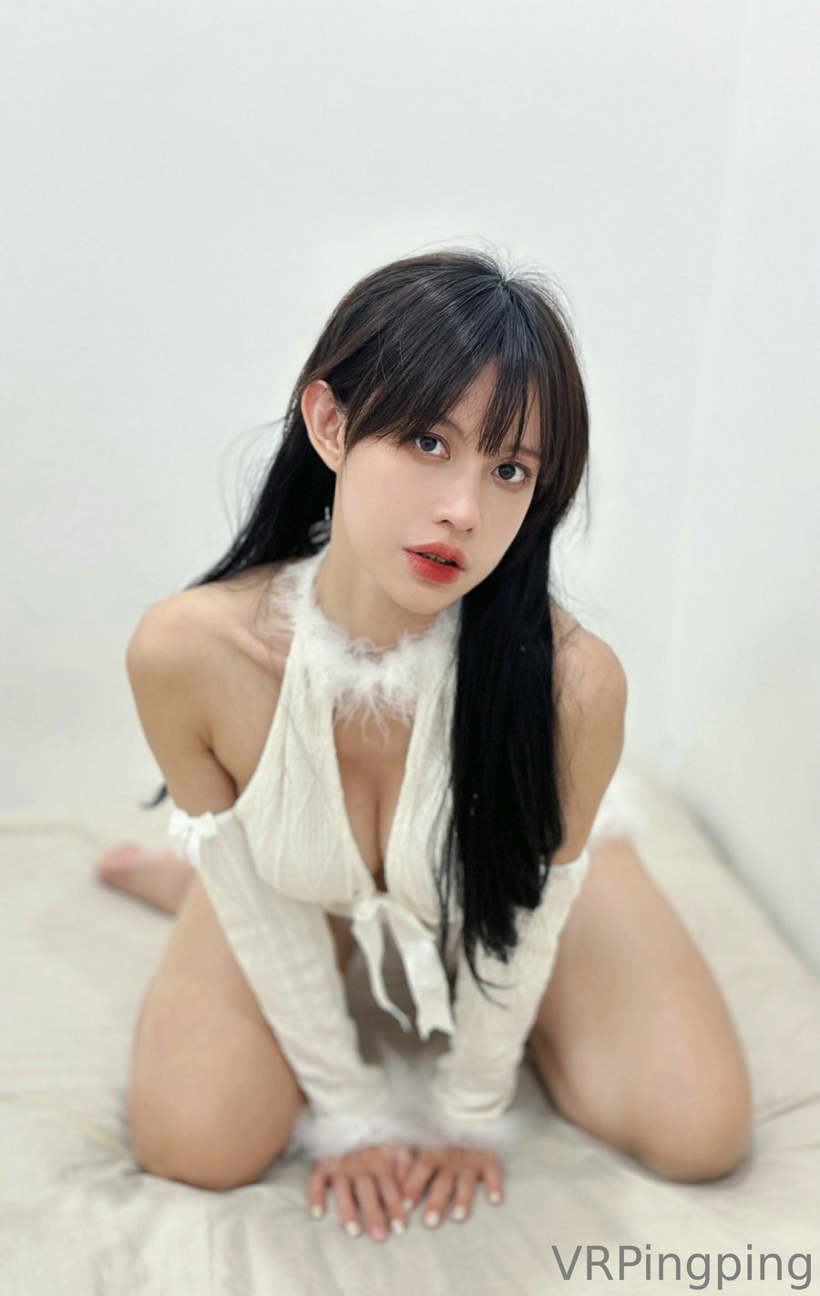 PingPing – Fluffy White / 17P-53MB / cos萌妹-绅士图