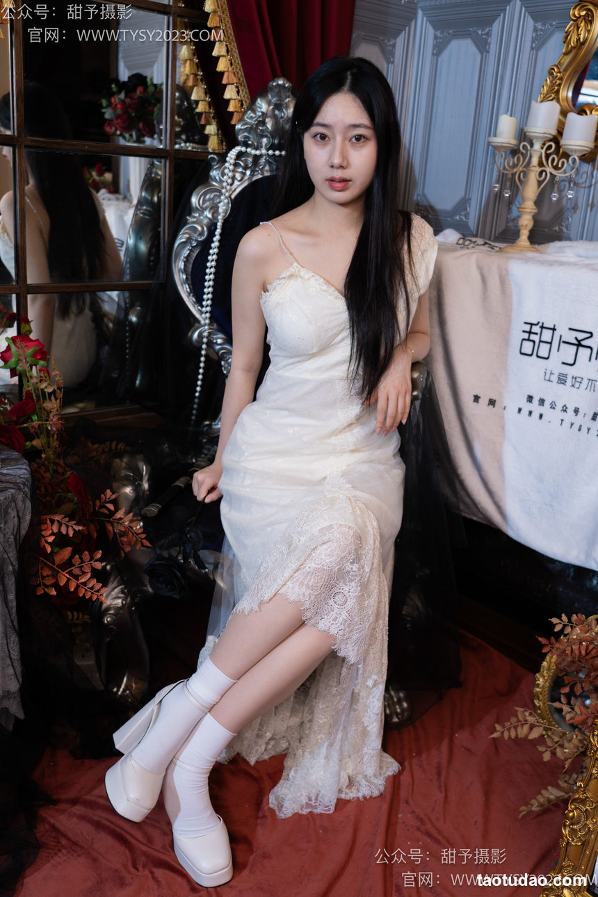 图片[4]-甜予摄影 NO.027 鱼鱼-高跟鞋、白棉袜、肉丝[103P+2V／9.30GB]-艺库