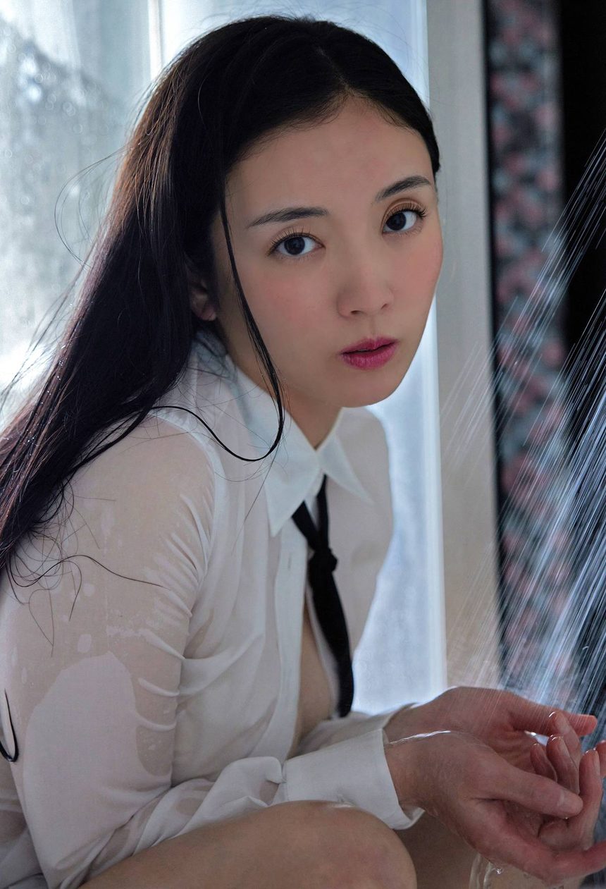 图片[2]-びしょ濡れOL　園都 解禁グラビア写真集-艺库
