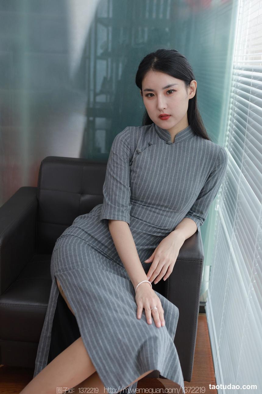 图片[4]-[IESS异思趣向] 2023.04.26 丝享家 1433 小宝《旗袍半筒丝》[87P-95.1M]-艺库