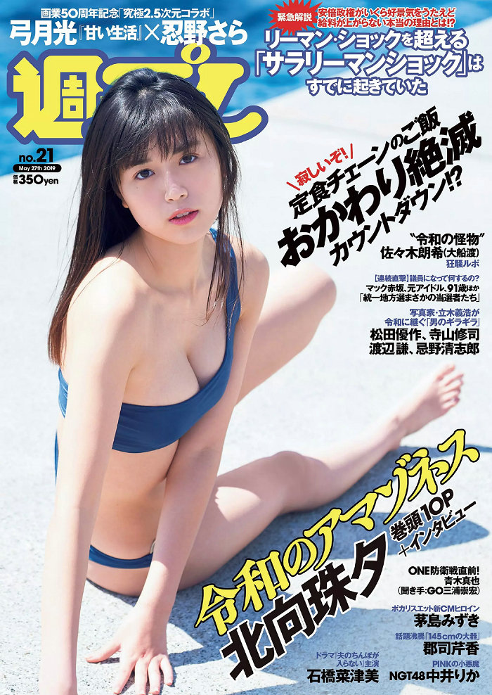 / Weekly Playboy / 2019 No.21 北向珠夕 郡司芹香 中井りか 茅島みずき 石橋菜津... 日系-艺库