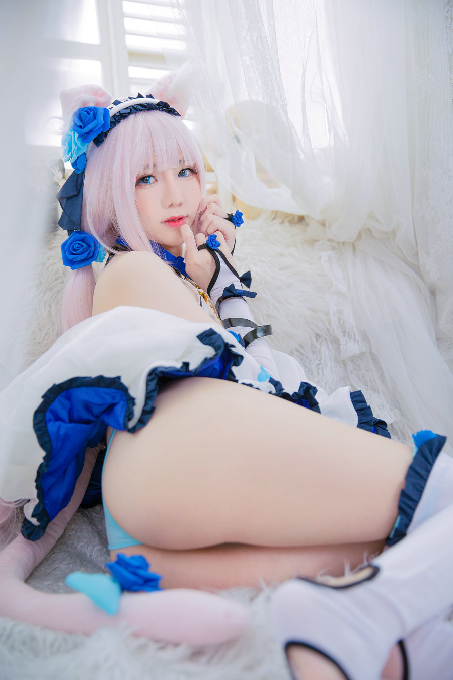 Sally Dorasnow – Nekopara Vanilla Lingerie / 40P-134MB / cos萌妹-绅士图