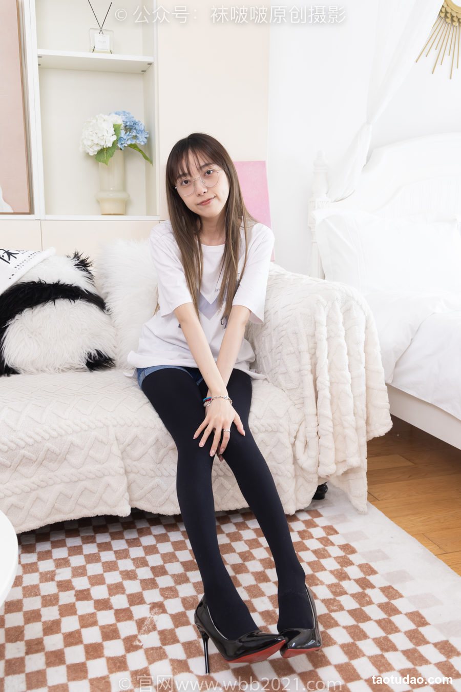 图片[4]-[BoBoSocks袜啵啵]NO.330 稚予-高跟鞋、厚黑丝[150P+1V／5.05GB]-艺库