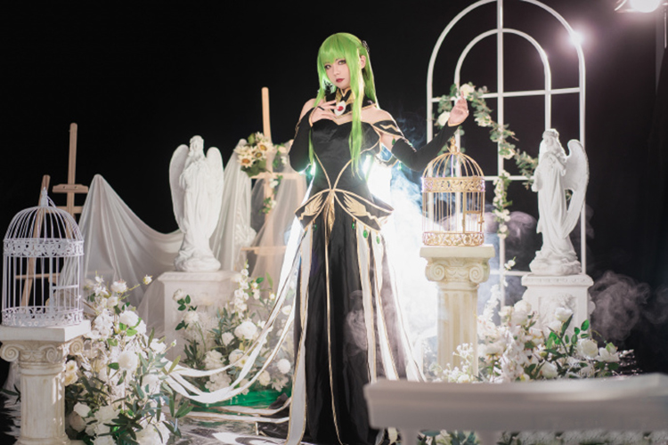 《Code Geass 反叛的鲁路修》皇后装C.C（CN：歌川花黎子）-艺库