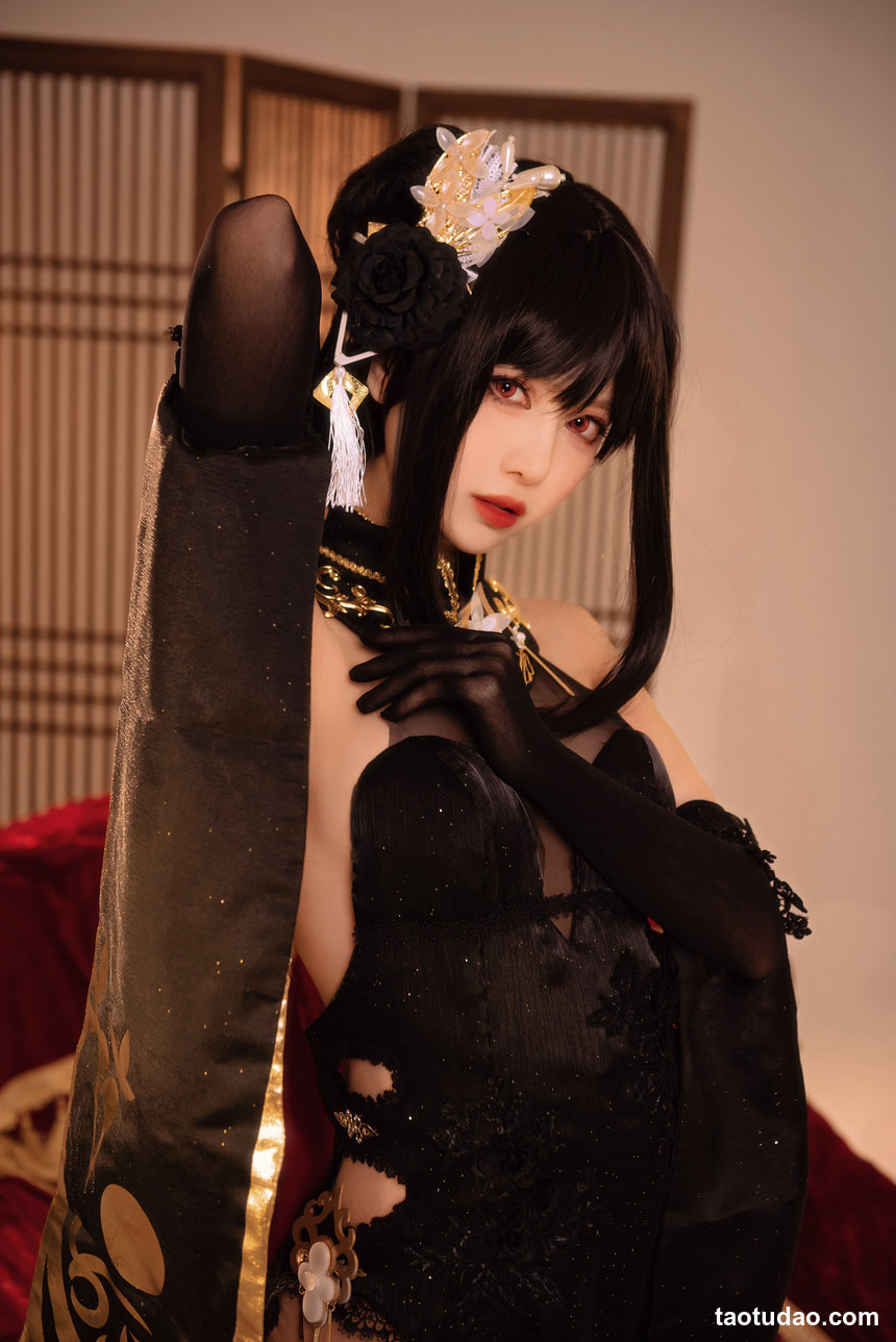 图片[4]-shika小鹿鹿 – NO.92 碧蓝航线镇海 奇奢花苑 [28P-182MB]-艺库