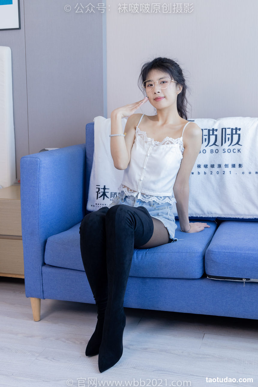 图片[4]-[BoBoSocks袜啵啵]NO.383 奶油-长靴、高跟长靴、黑丝、网袜、裸足[150P+1V／6.52GB]-艺库