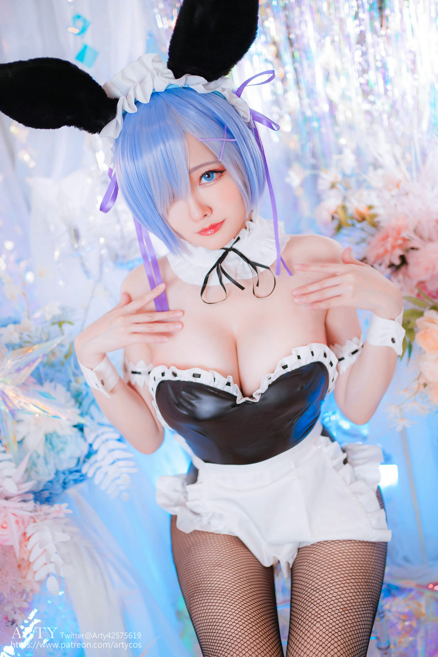 Arty亚缇 - REM bunny suit ver. (Re_Zero) / 33P-62MB / cos萌妹-绅士图