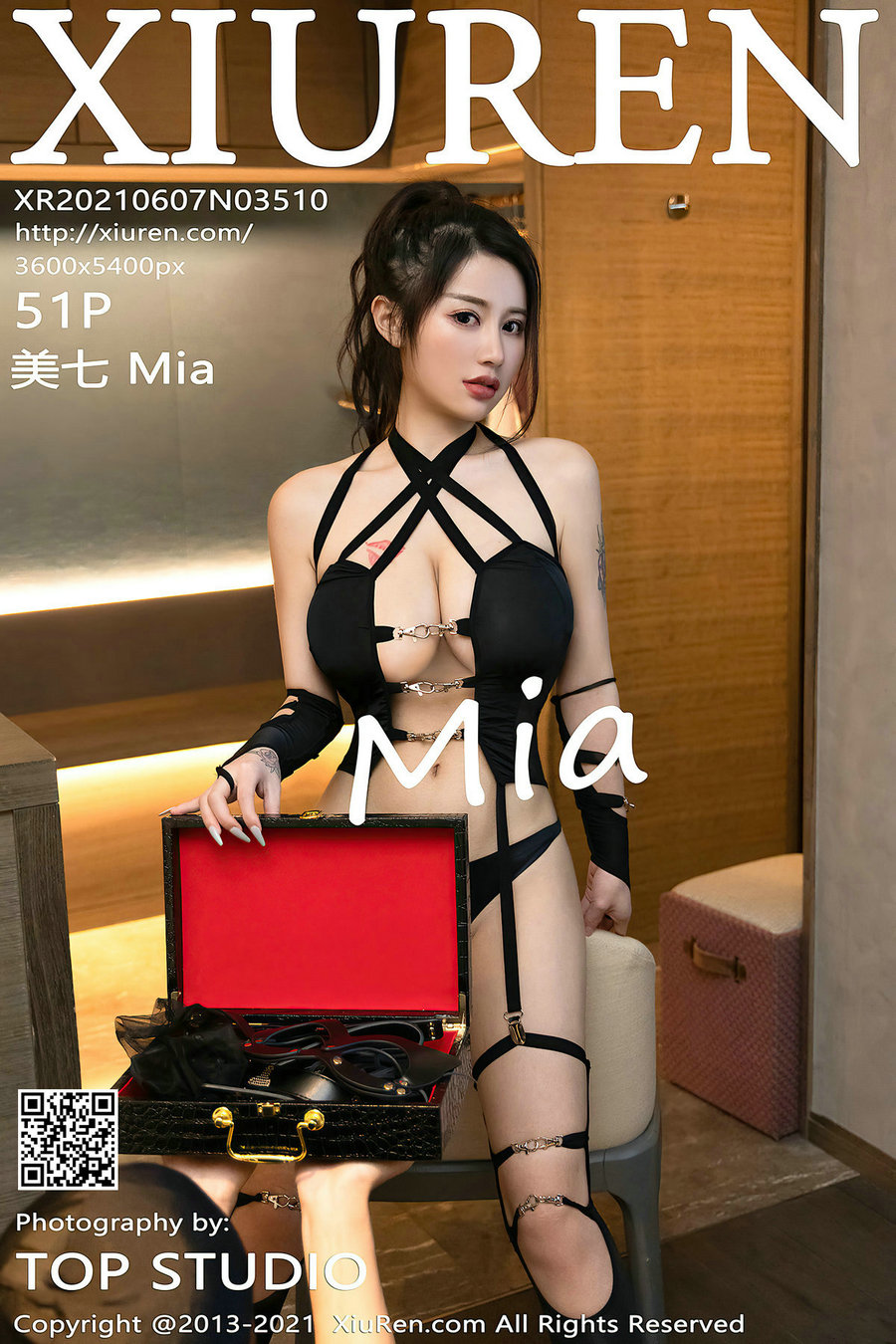 / 秀人美媛馆 / 2021.06.07 No.3510 美七Mia / 51P502MB / 秀人网-绅士图