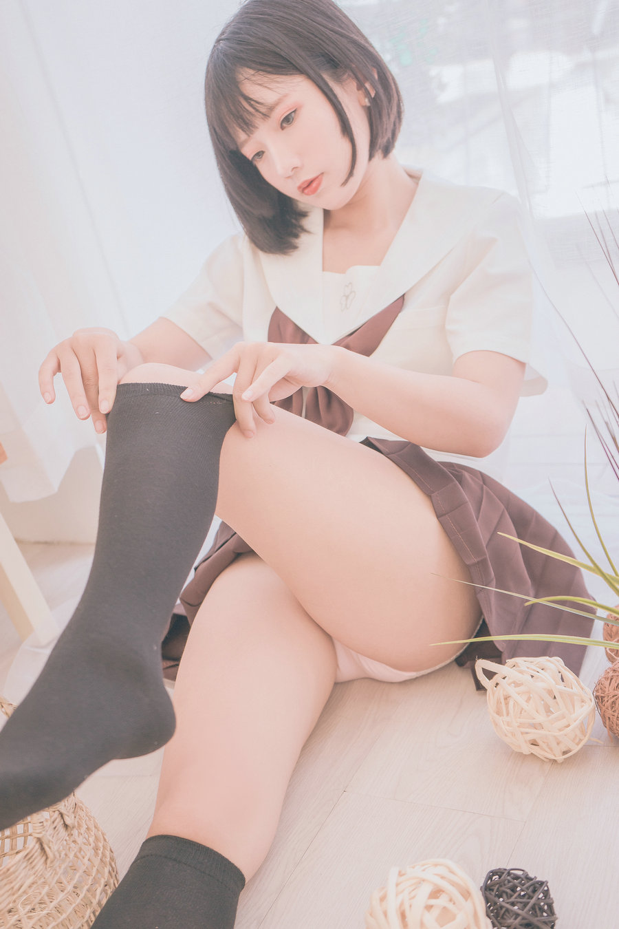 / Messie Huang /写真 - Birthday Seifuku / 20P-62MB / cos萌妹-绅士图