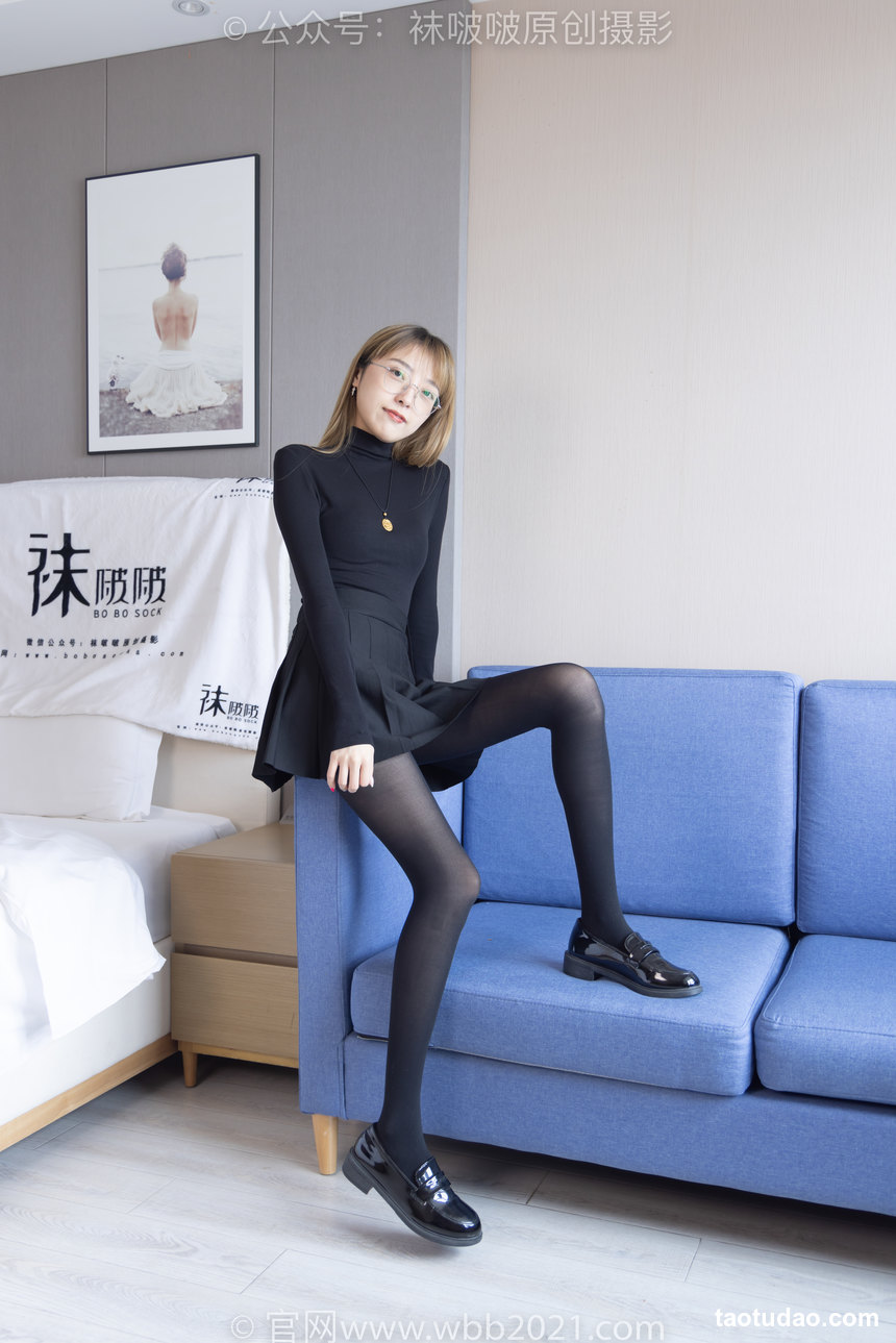 图片[2]-[BoBoSocks袜啵啵]NO.255 稚予-皮鞋、厚黑丝[145P+1V／5.36GB]-艺库