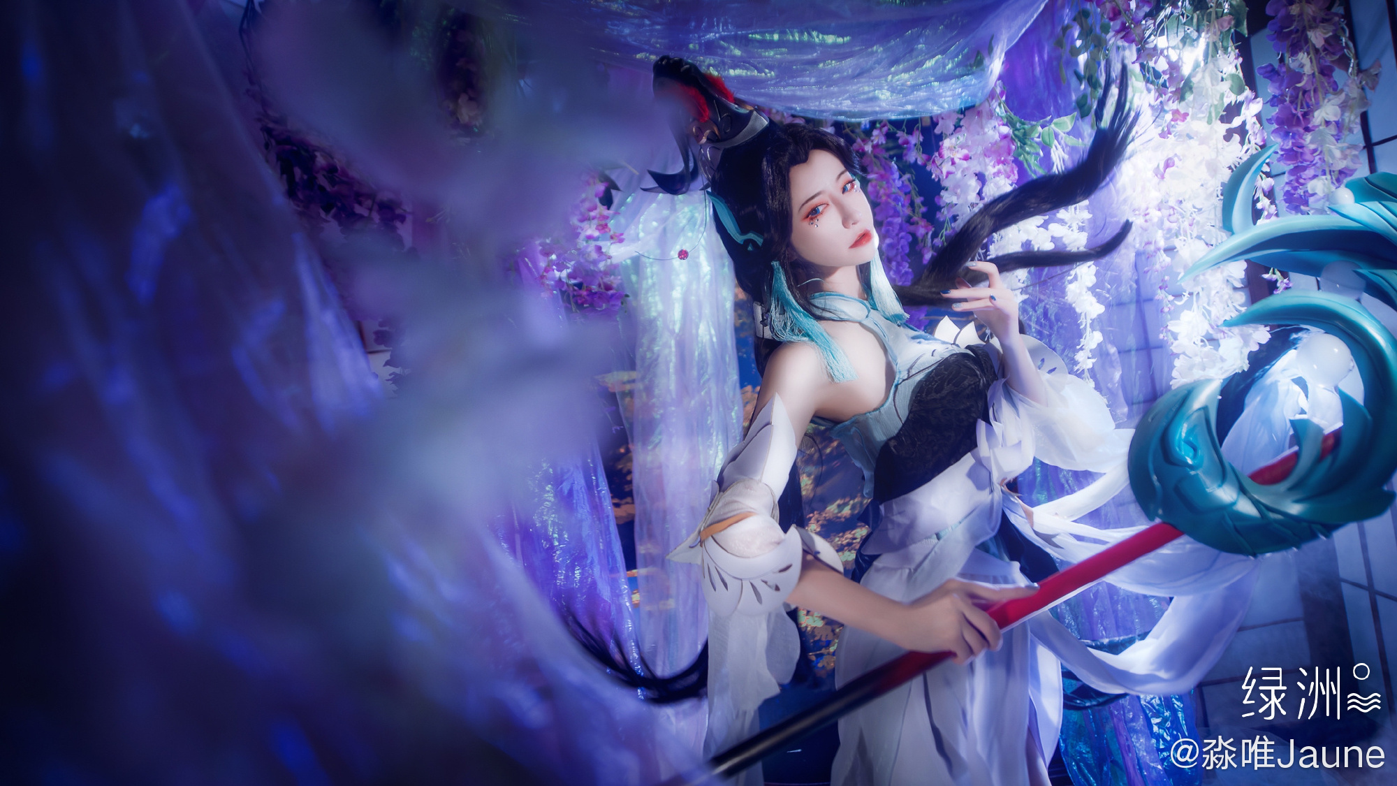 《王者荣耀》英雄人物 大乔COSPLAY真人图-艺库