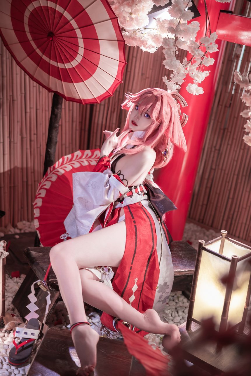 图片[4]-Natsuko夏夏子 八重神子 [91P-618MB]-艺库