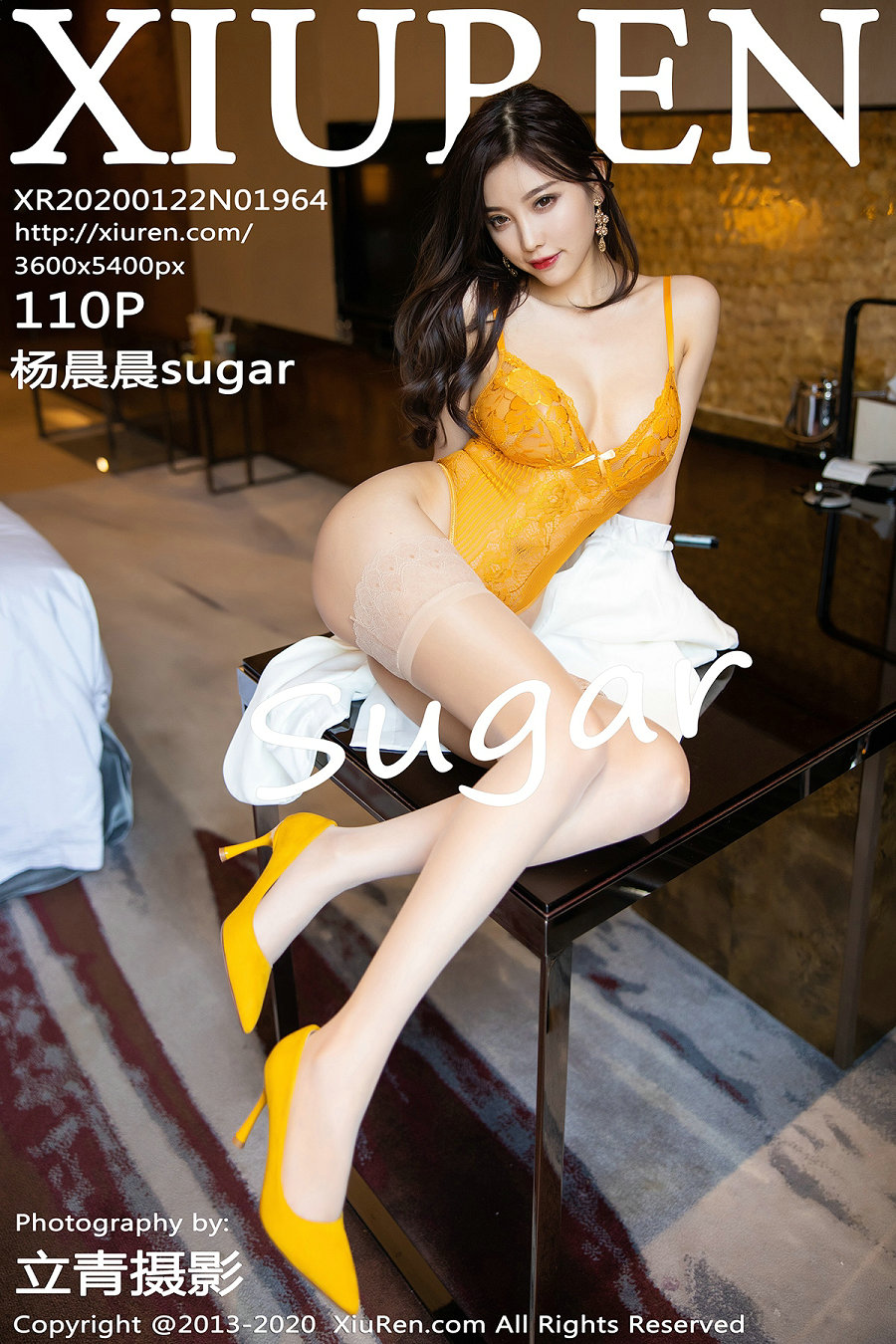 / 秀人美媛馆 / 2020.01.22 No.1964 杨晨晨sugar / 110P485MB / 秀人网-艺库