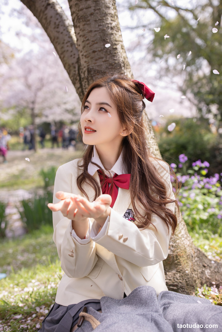 图片[3]-[YITUYU艺图语]2022.11.20 樱花少女 Dtifa丁小妮[20+1P／564MB]-艺库