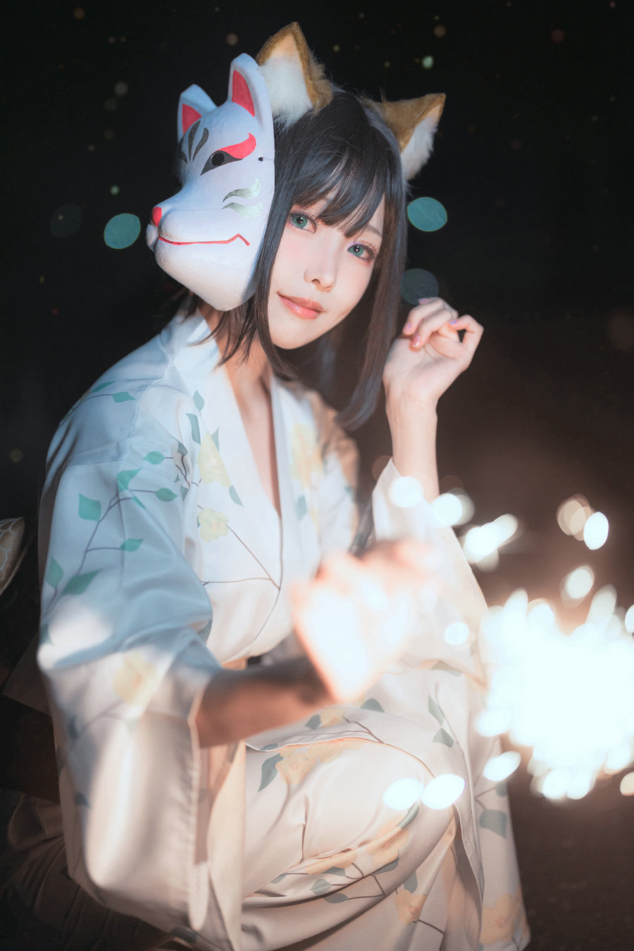 Ely_eee(ElyEE子) – Dongitsune Yukata 浴衣狐 / 26P1V-131MB / cos萌妹-艺库