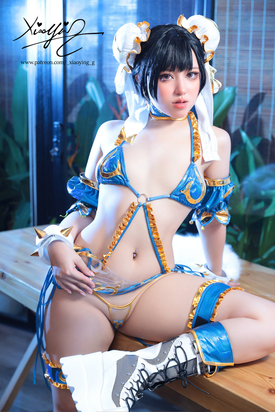 小樱 – Street Fighter Chunli / 20P-56MB / cos萌妹-艺库