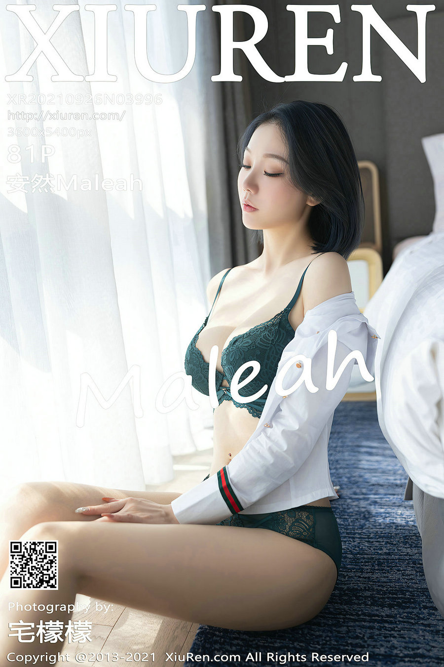 / 秀人美媛馆 / 2021.09.26 No.3996 安然Maleah / 81P709MB / 秀人网-绅士图