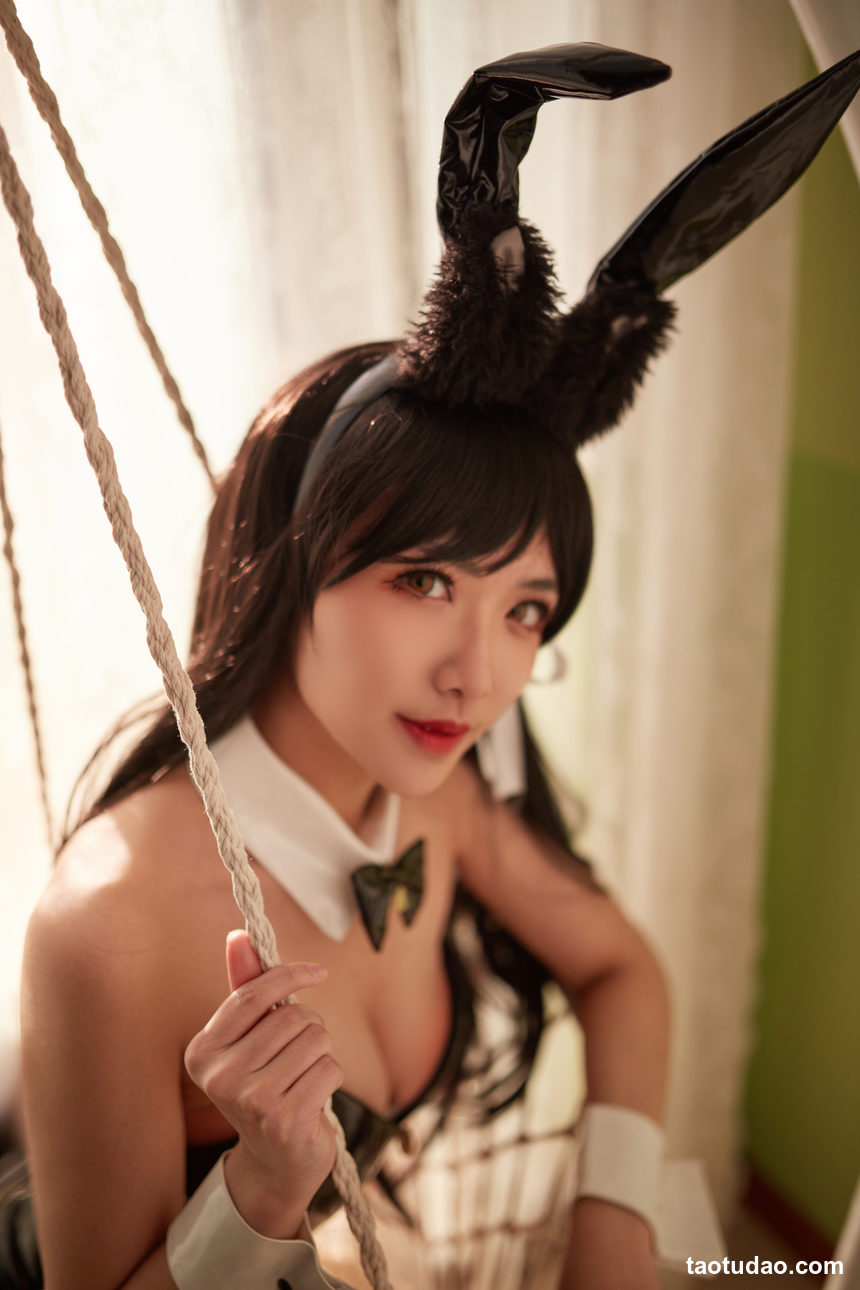 图片[4]-源纱希喵喵喵 – NO.008 爱宕兔女郎[31P]-艺库
