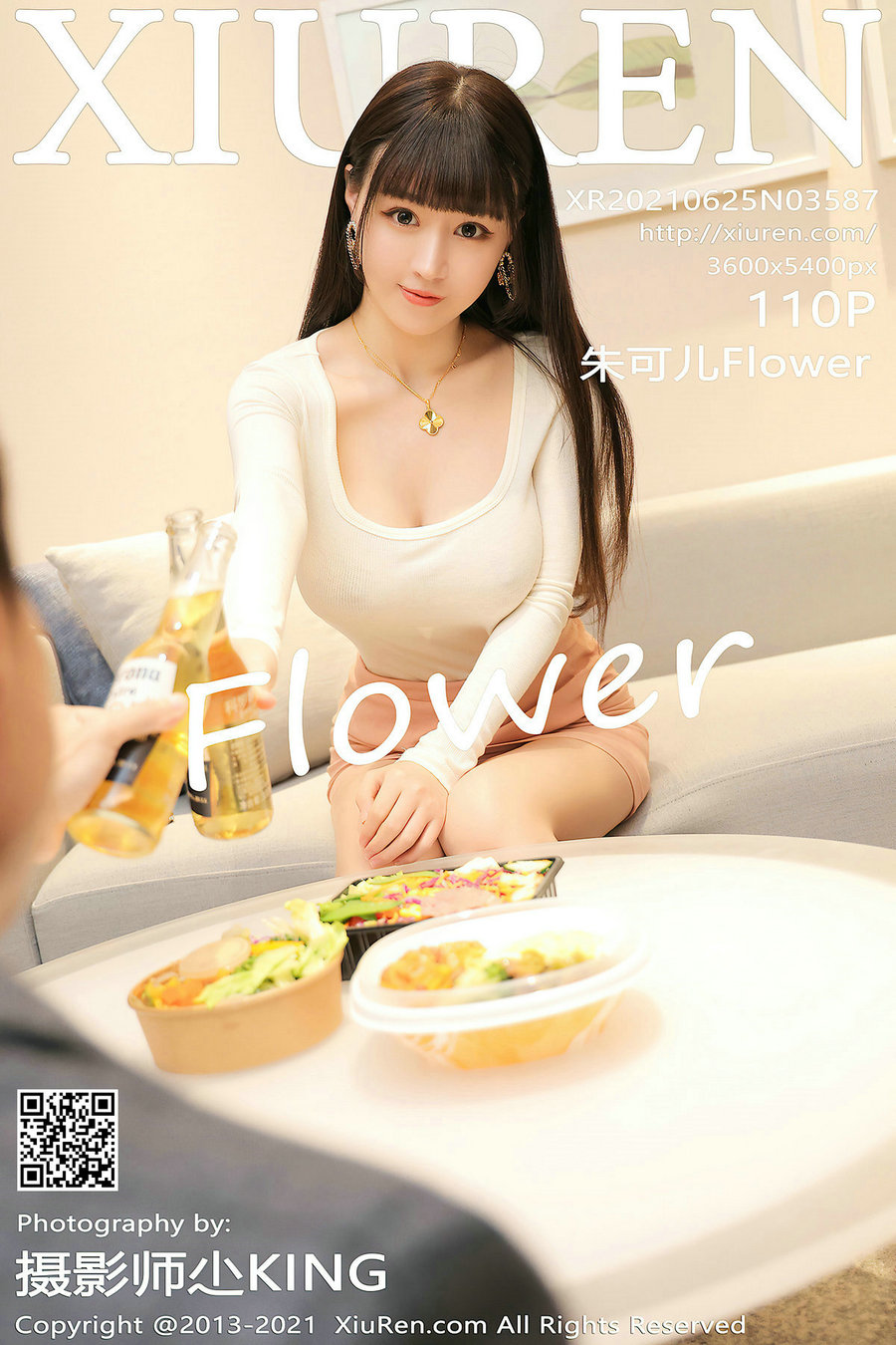 / 秀人美媛馆 / 2021.06.25 No.3587 朱可儿Flower / 110P1.04GB / 秀人网-绅士图