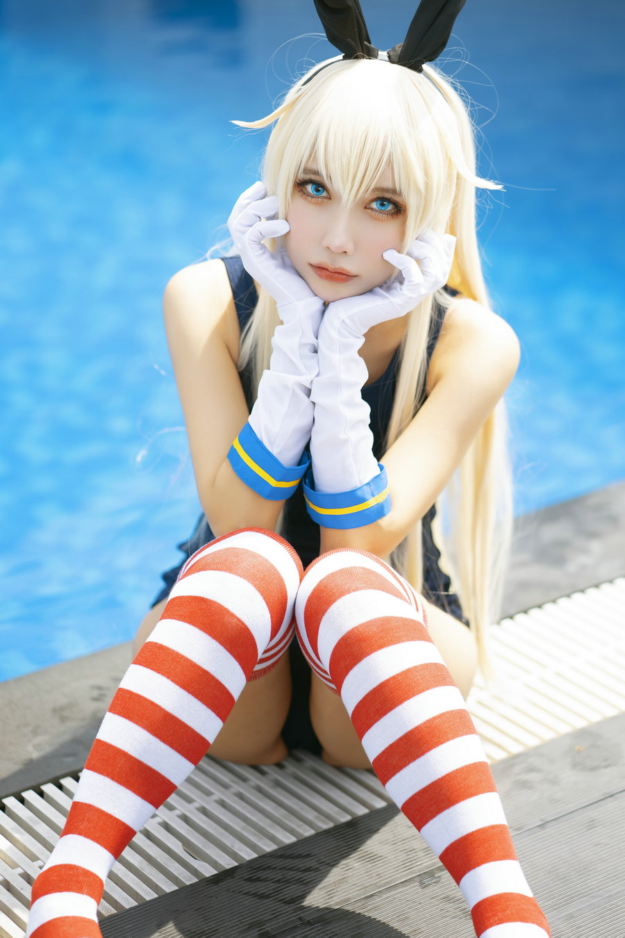 MingTao 明桃 – Shimakaze Swimsuit / 31P-278MB / cos萌妹-艺库