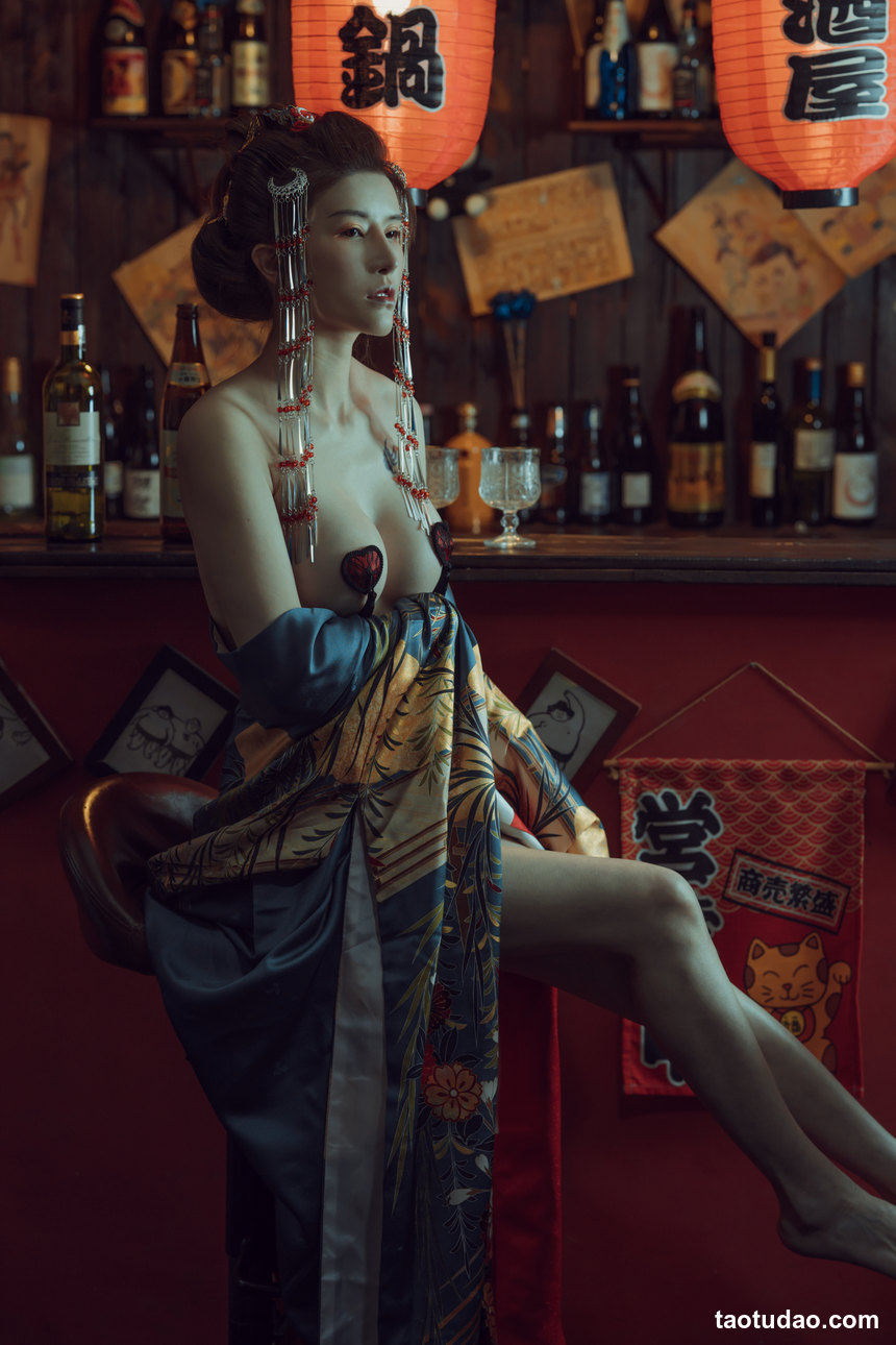 图片[4]-鹿八岁 酒醉的和服少女kimono girl [40P+1V-447MB]-艺库
