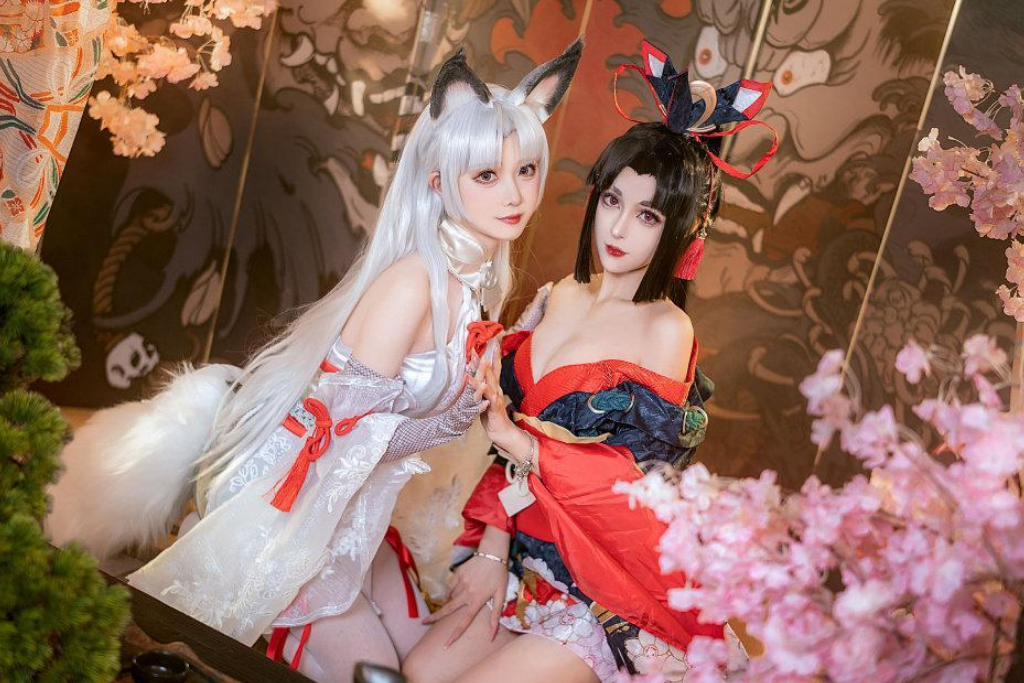 《永劫无间》Cosplay迦南龙门飞天太逼真了~-艺库