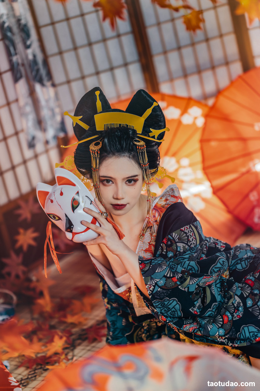 图片[2]-[YITUYU艺图语]2022.04.20 恶女花魁 贰加六[27+1P／187MB]-艺库