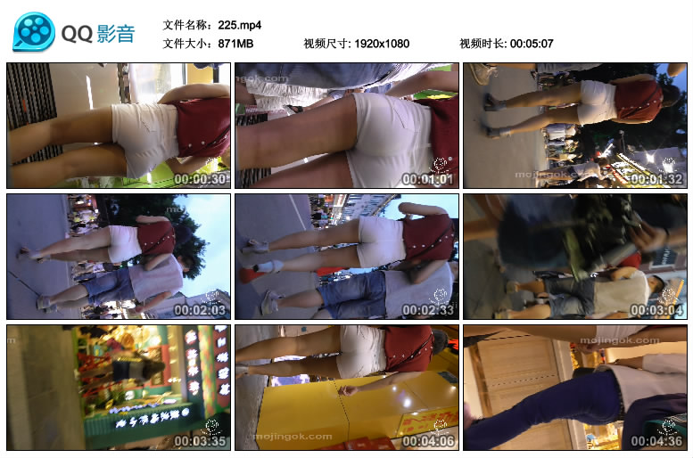 精选街拍视频 No.709 纳兰性急作品 肥臀少妇白热裤 / 1V-871MB / 街拍视频-绅士图