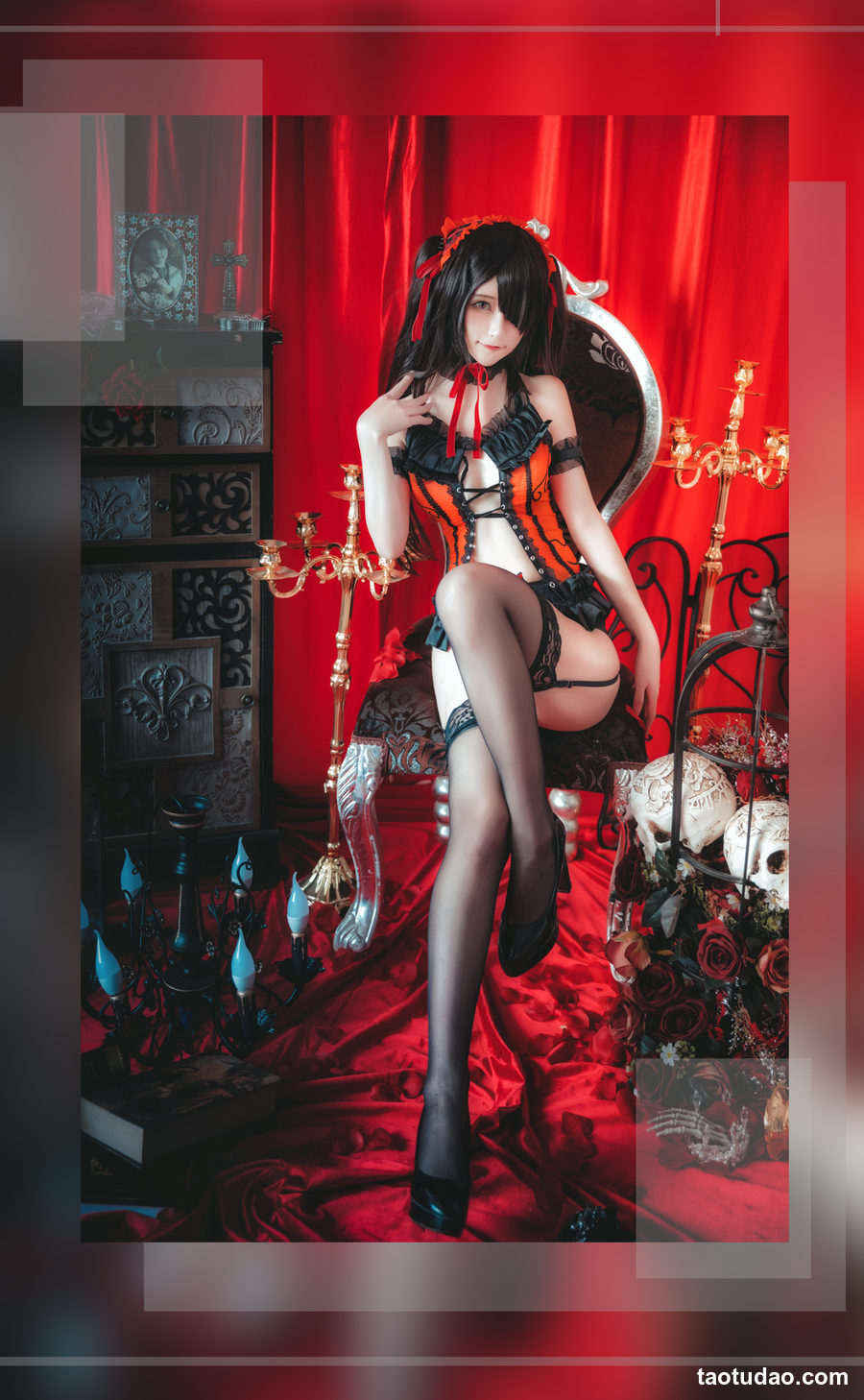 图片[2]-yui金鱼 NO.014 时崎狂三 手办内衣 [16P-189MB]-艺库