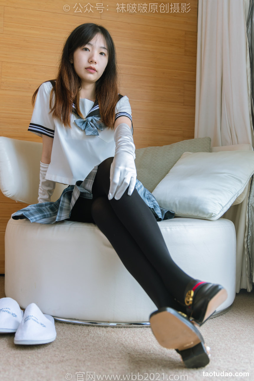 图片[4]-[BoBoSocks袜啵啵]NO.278 小甜豆-皮鞋、厚黑丝、jk制服、踩泡面[125P+1V／5.47GB]-艺库