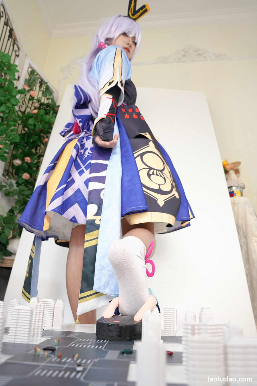 图片[2]-[觅芙少女]NO.092 娜娜-cos神里凌华 巨人踩踏[204P+1V／4.95GB]-艺库