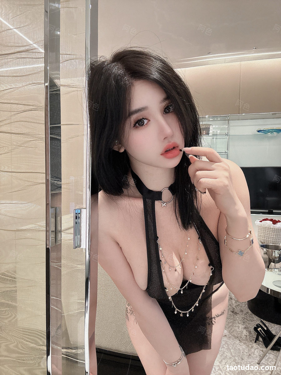 图片[3]-阿色 – 黑色姐姐 [8P+2V／62MB]-艺库