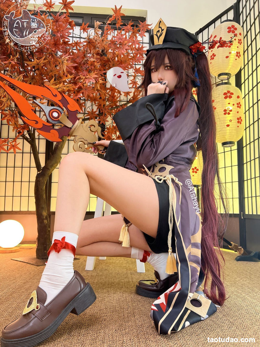 图片[4]-AT鲨 – NO.030 原神 胡桃 [75P-106MB]-艺库