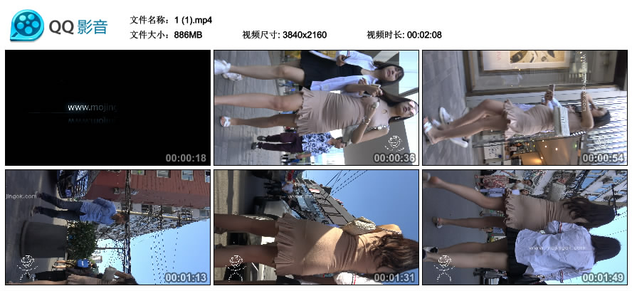 精选街拍视频 No.2322 时尚性感美女孕妇 / 886MB / 街拍视频-艺库