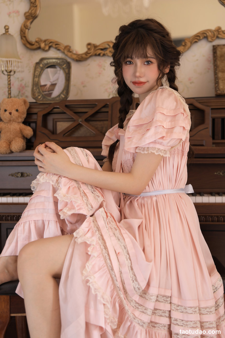 图片[3]-[YITUYU艺图语]2022.11.01 粉色连衣裙 林木婷子[26+1P／232MB]-艺库