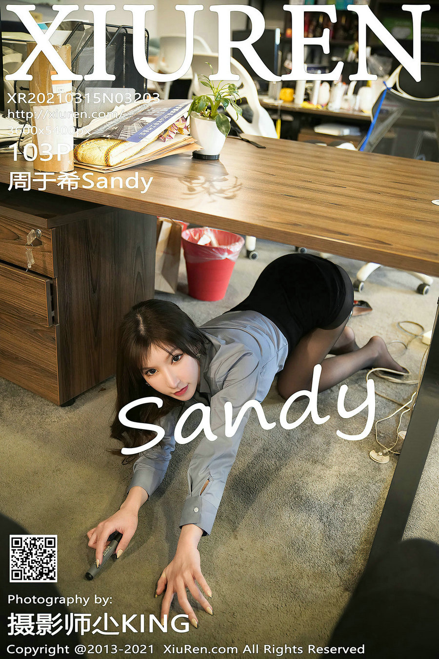 / 秀人美媛馆 / 2021.03.15 No.3203 周于希Sandy / 103P951MB / 秀人网-绅士图