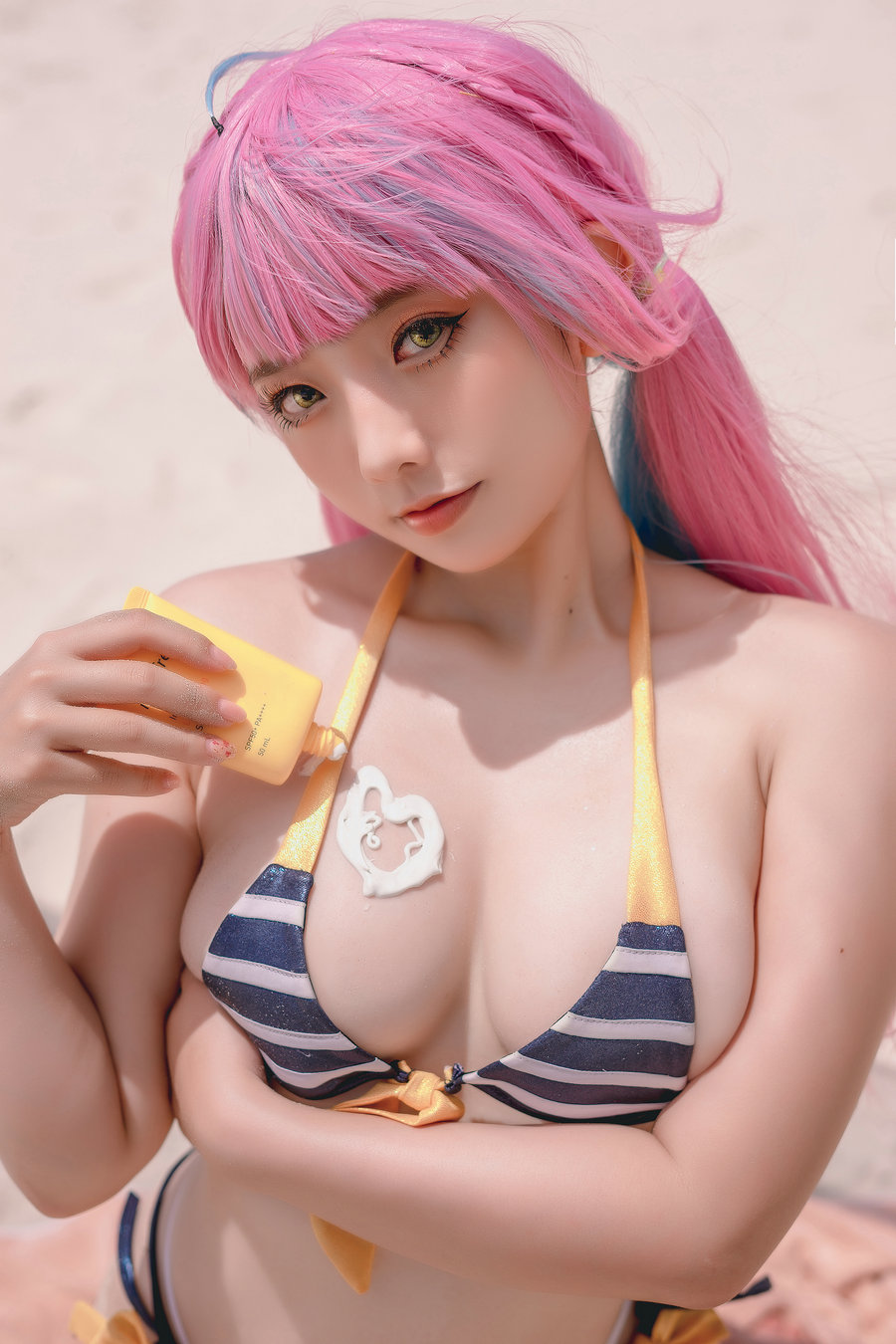 / Messie Huang /写真 - Aqua Bikini / 34P-61MB / cos萌妹-绅士图