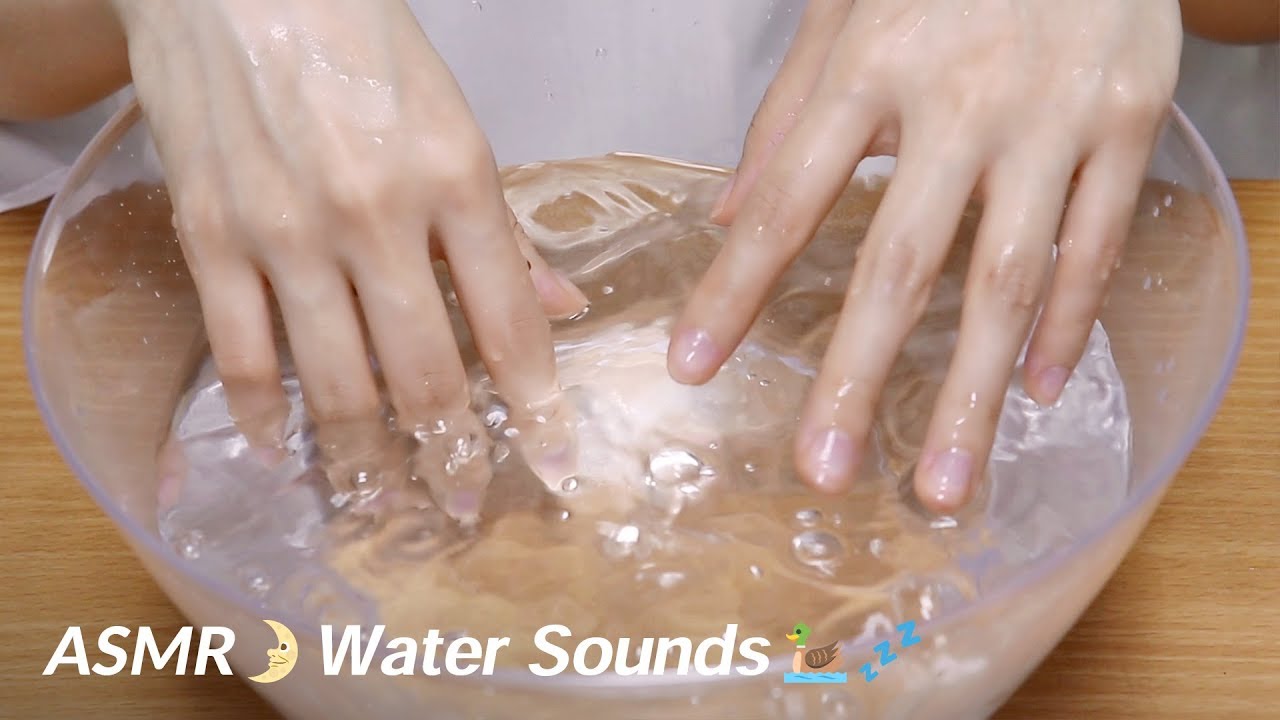 [水の音]高质量ASMR WATER SOUND 水声助眠音-Hatomugi ASMR / 日本ASMR-艺库