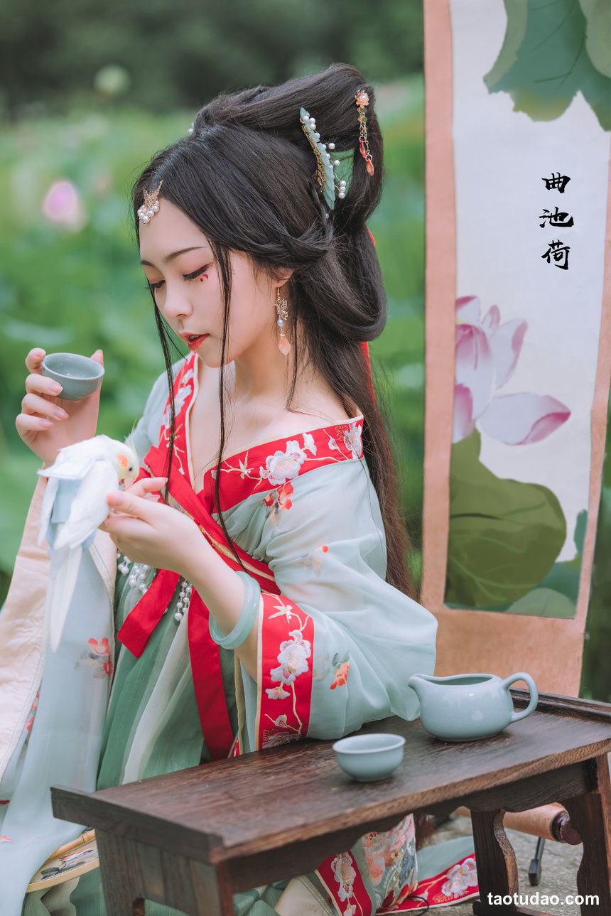 图片[3]-[YITUYU艺图语]2022.08.13 风荷举 阡墨红尘[21+1P／345MB]-艺库