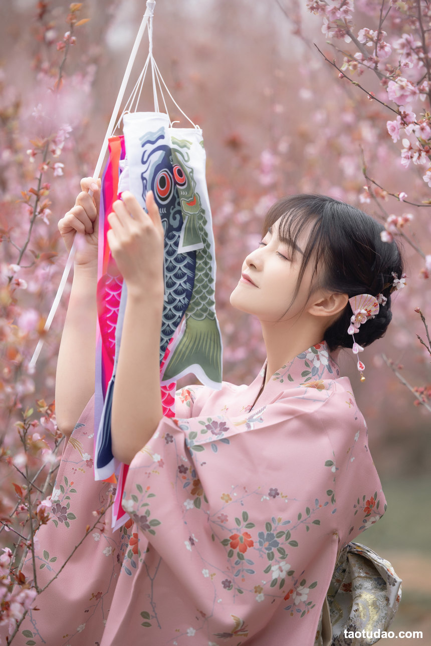 图片[4]-[YITUYU艺图语]2022.03.31 桃花和服 一一[28+1P／297MB]-艺库