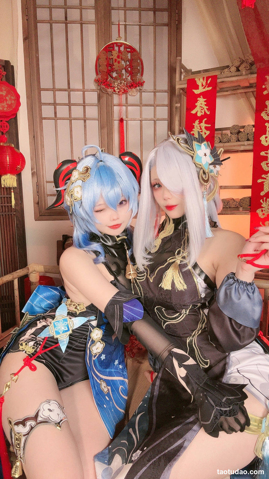 图片[4]-原神新春-甘雨申鹤海灯节双人[31P+8V-123MB]-艺库